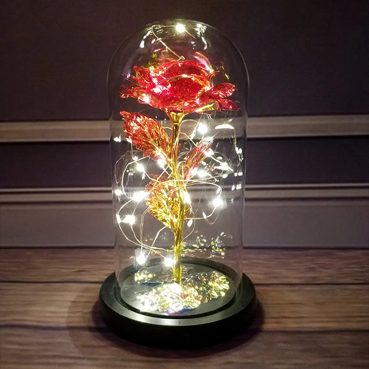 Valentine's Day Rose Gift for her,Colorful Galaxy Artificial Flower Rose,LED Rose Permanently Preserved in Dome Glass,Birthday
Valentine's Day Rose Gift for her,Colorful Galaxy Artificial Flower Rose,LED Rose Permanently Preserved in Dome Glass,Birthday