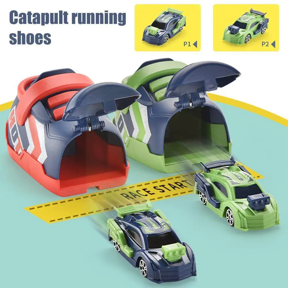 Catapult Car Toys Ejection Super Racing Car Ejection Running Shoes Inertia Vehicle Competitive Toys For Children X7g9
Catapult Car Toys Ejection Super Racing Car Ejection Running Shoes Inertia Vehicle Competitive Toys For Children X7g9