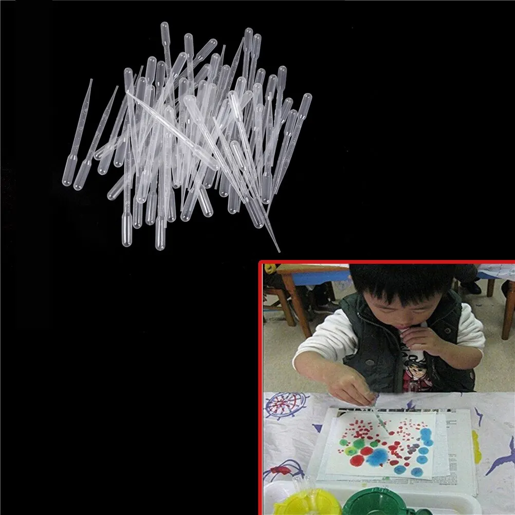 100PCS/set 3ML Disposable Transparent Pipettes Safe Plastic Eye Dropper Transfer Graduated Pipettes For Lab Experiment Supplies
100PCS/set 3ML Disposable Transparent Pipettes Safe Plastic Eye Dropper Transfer Graduated Pipettes For Lab Experiment Supplies