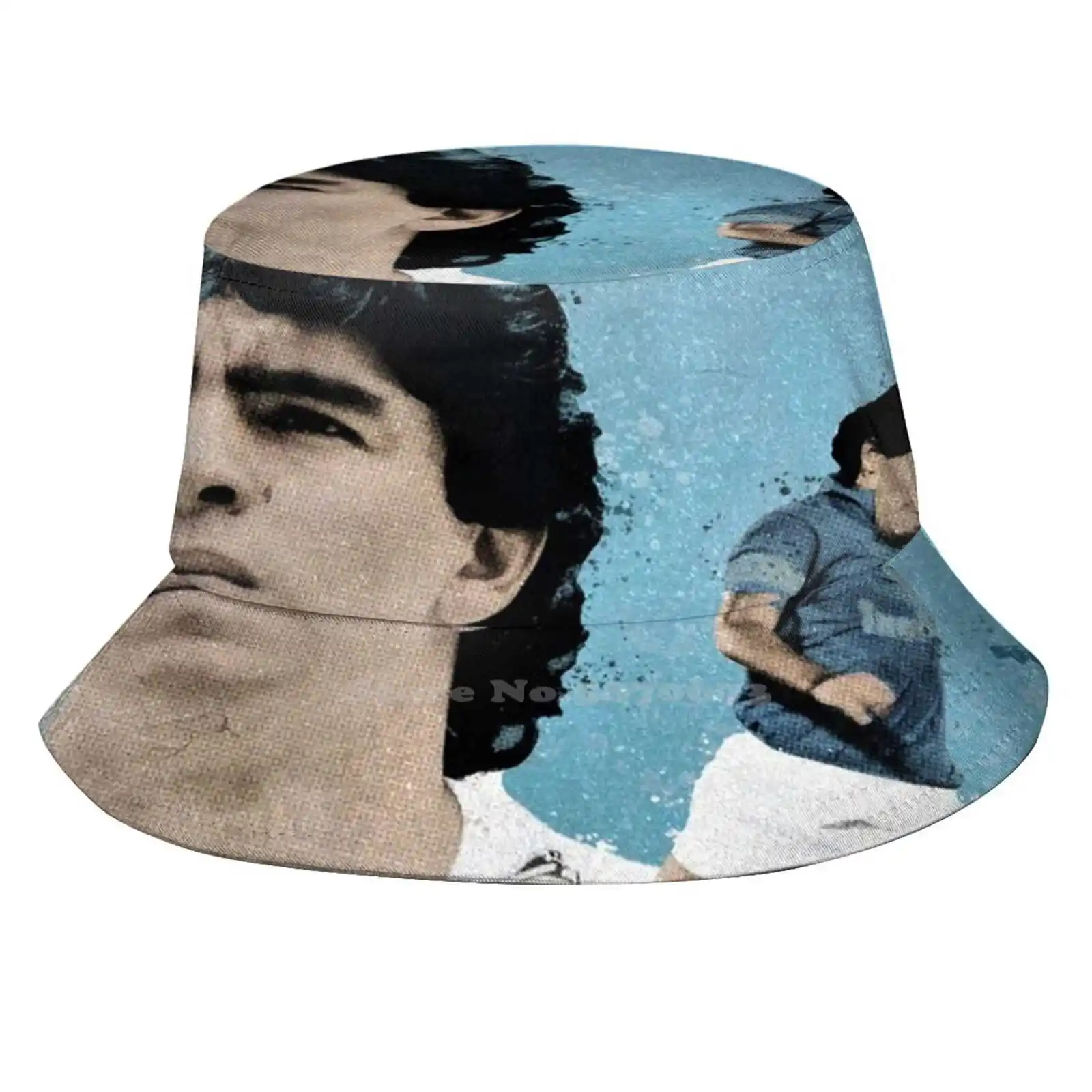 

Diego Maradona On Shirts Bags Accessories And Gadgets Bucket Hat Sunscreen Hats Diego Maradona 10 Argentina Napoli Soccer