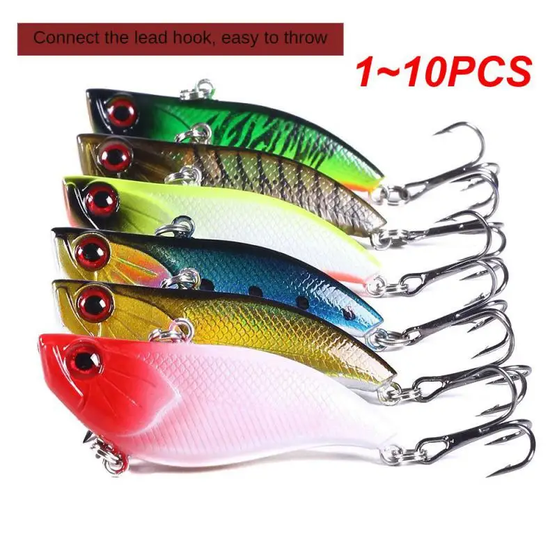 

1~10PCS Hard VIB Fishing Lure 85mm 21g Spinner Bait Wobblers Crankbait Vibration Swimbait Pesca for Carp Bass Fishing Tackle