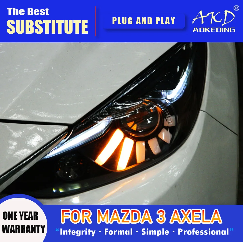 Налобный фонарь AKD для светодиодный 3 Axela, светодиодные фары 2014-2016, фары для Mazda 3 DRL, сигнал поворота, дальний свет, линза проектора Angel Eye
Налобный фонарь AKD для светодиодный 3 Axela, светодиодные фары 2014-2016, фары для Mazda 3 DRL, сигнал поворота, дальний свет, линза проектора Angel Eye