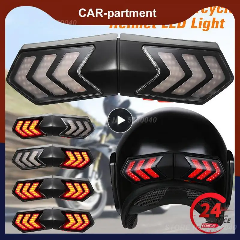 Motorcycle Helmet Wireless LED Safety Brake Stop Turn Signal Light Indicators Motorbike Motocross Helmet Motorcycle Accessories 
Motorcycle Helmet Wireless LED Safety Brake Stop Turn Signal Light Indicators Motorbike Motocross Helmet Motorcycle Accessories