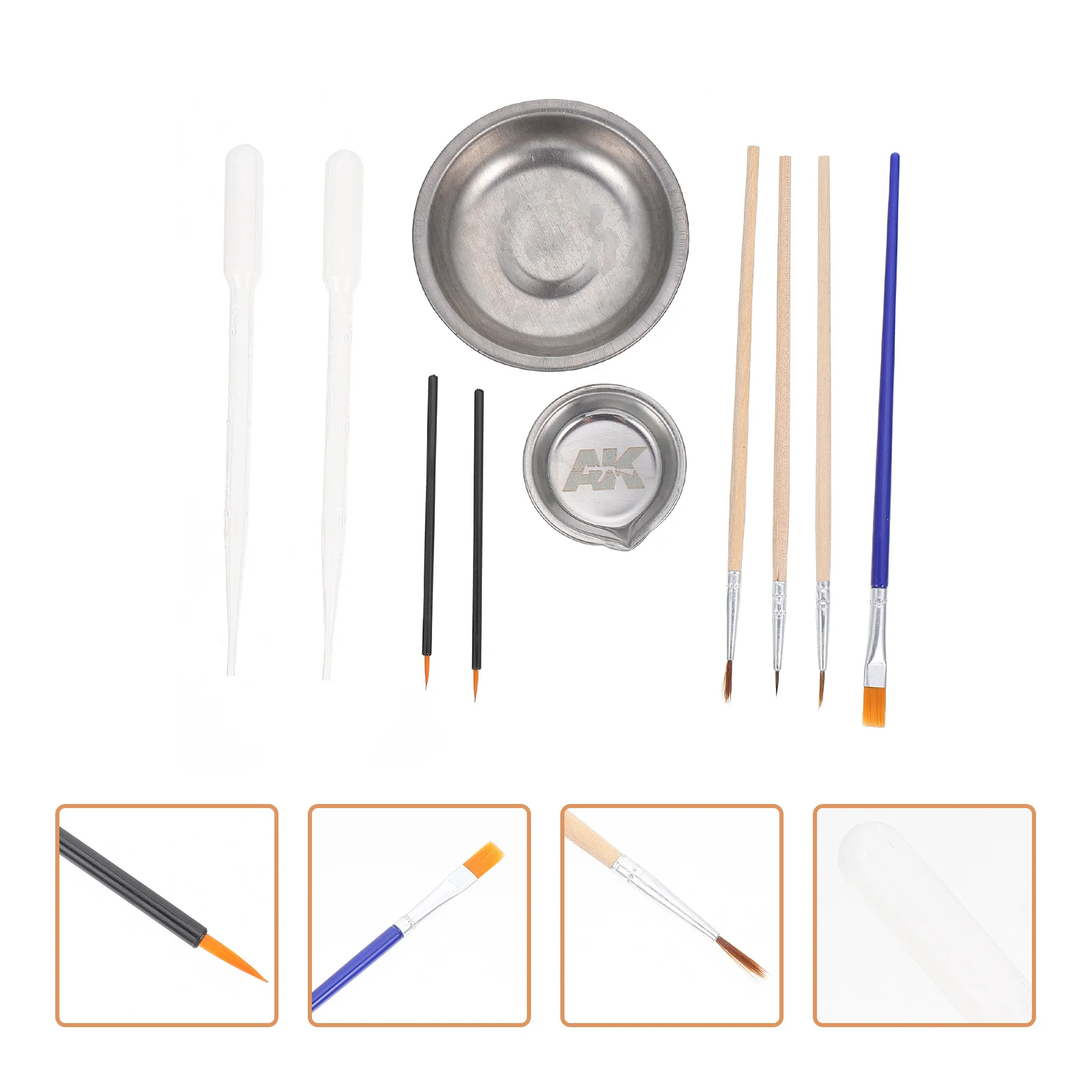 Brushespainting Brush Oil Model Artist Fine Detail Drawing Colored Doodling Coloringset Micro Detailing Small Mini Watercolor
Brushespainting Brush Oil Model Artist Fine Detail Drawing Colored Doodling Coloringset Micro Detailing Small Mini Watercolor
