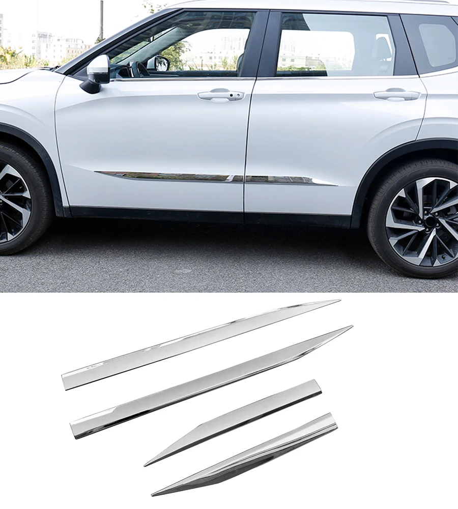 Для Mitsubishi Outlander 2022 2023 2024 2025 автомобильные аксессуары ABS пластик хромированная накладка на боковую дверь 4 шт.
Для Mitsubishi Outlander 2022 2023 2024 2025 автомобильные аксессуары ABS пластик хромированная накладка на боковую дверь 4 шт.