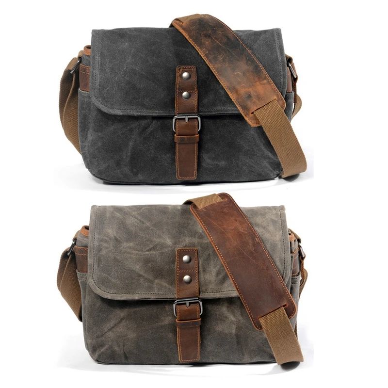 2 Pcs Retro Waterproof Camera Bag Photography Packages Dslr Shoulder Sling Case For Sony Nikon Canon Canvas Mini Single Messenge
2 Pcs Retro Waterproof Camera Bag Photography Packages Dslr Shoulder Sling Case For Sony Nikon Canon Canvas Mini Single Messenge