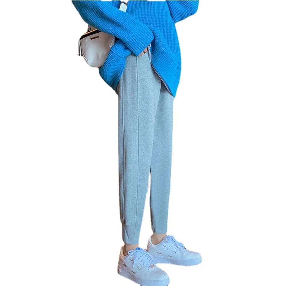 Plush And Thickened Pure Cotton Pants Women's Autumn And Winter Loose Leggings Solid Warm Slim Casual Sports
Plush And Thickened Pure Cotton Pants Women's Autumn And Winter Loose Leggings Solid Warm Slim Casual Sports