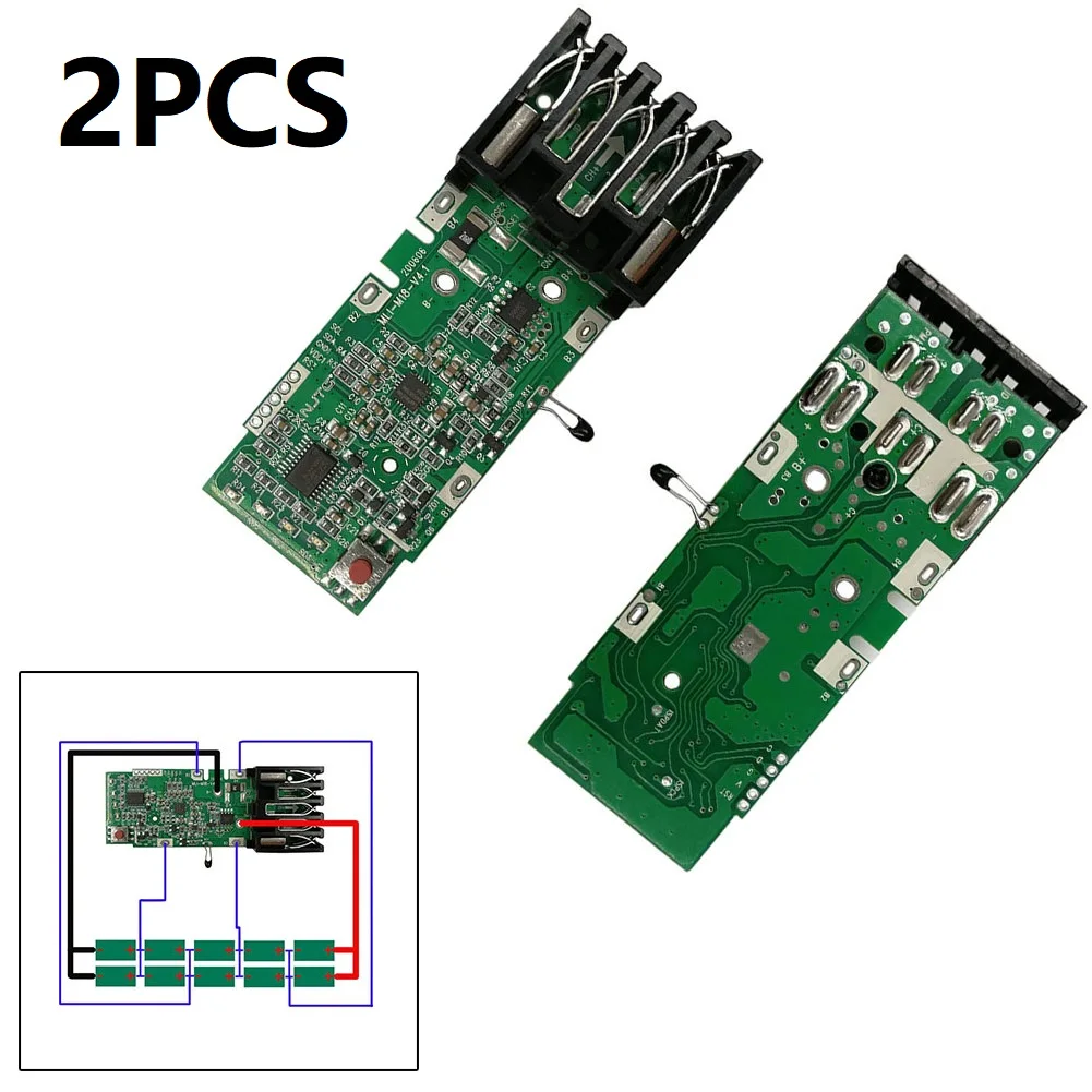 2PCS Charging Protection Circuit Board For 18V PCB Board Replacement For MilwBattery Protection Circuit Board
2PCS Charging Protection Circuit Board For 18V PCB Board Replacement For MilwBattery Protection Circuit Board