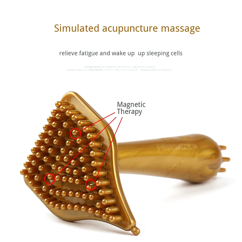 Cellulite Massager Brush Weight Loss Scraping Instrument Magnetic Therapy Dredge Meridian Guasha Instrument Body Leg Back Relax
Cellulite Massager Brush Weight Loss Scraping Instrument Magnetic Therapy Dredge Meridian Guasha Instrument Body Leg Back Relax