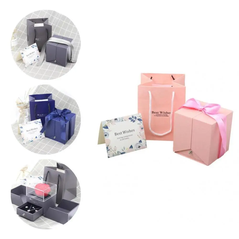 1 Set Gift Box Beauty Long Lasting Eye-catching Wide Usage Rose Box for Home Flower Box Flower Gift Holder
1 Set Gift Box Beauty Long Lasting Eye-catching Wide Usage Rose Box for Home Flower Box Flower Gift Holder
