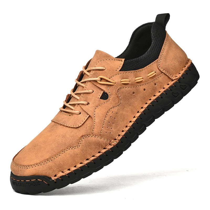 Men's shoes spring comfortable men's outdoor sports hiking hiking non-slip soft bottom wear-resistant casual leather shoes
Men's shoes spring comfortable men's outdoor sports hiking hiking non-slip soft bottom wear-resistant casual leather shoes