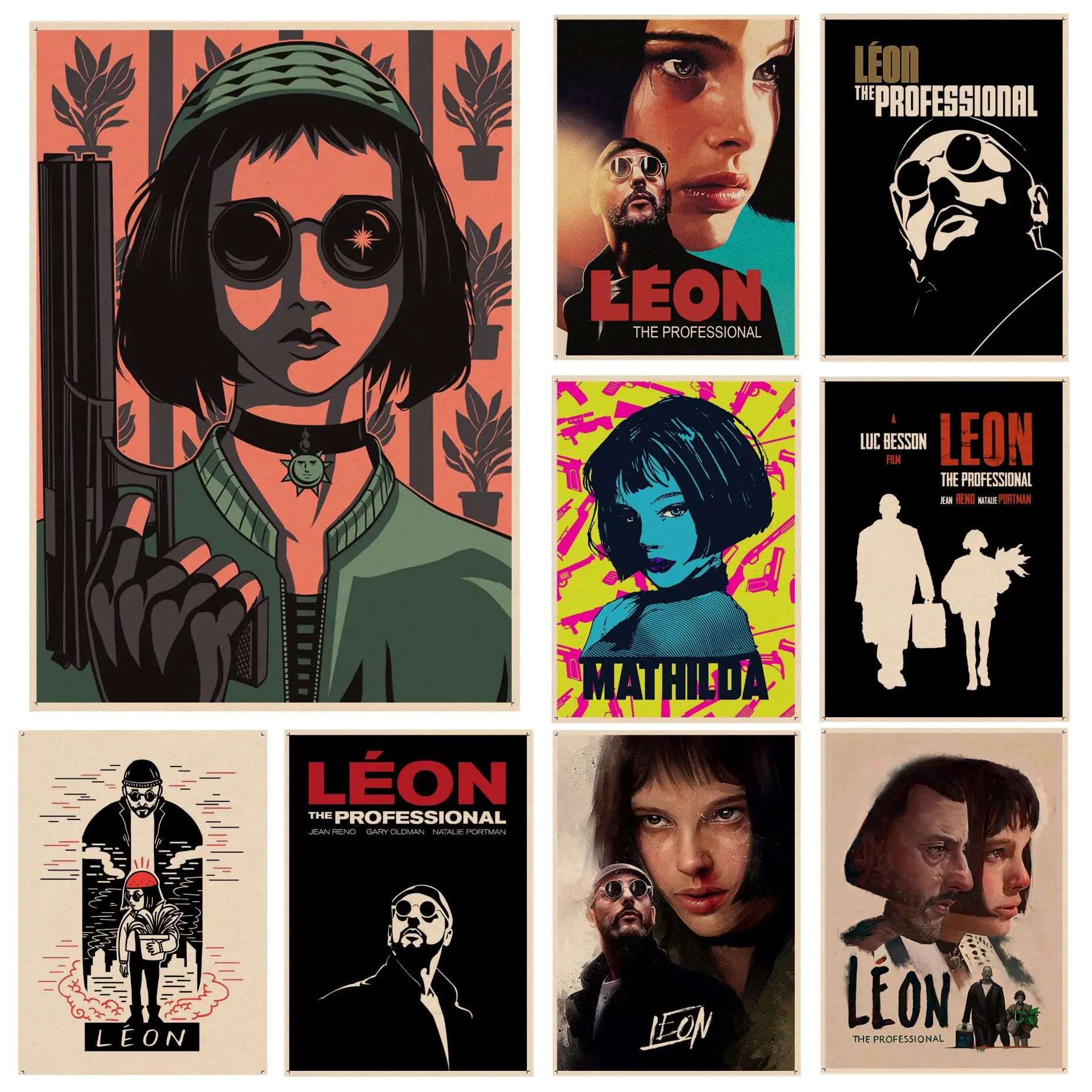 Leon the professional DIY poster Kraft Paper Sticker DIY Room Bar Cafe Kawaii room decor
Leon the professional DIY poster Kraft Paper Sticker DIY Room Bar Cafe Kawaii room decor