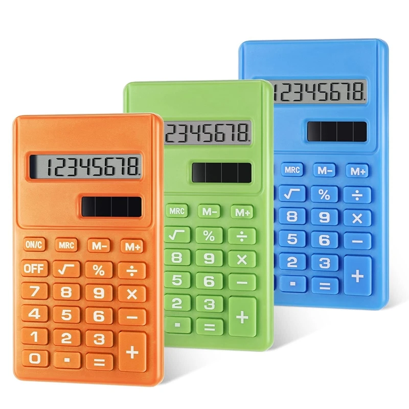 Mini Digital Desktop Calculator with 8-Digit LCD Display Standard Function Electronic Pocket Size Calculator for School
Mini Digital Desktop Calculator with 8-Digit LCD Display Standard Function Electronic Pocket Size Calculator for School