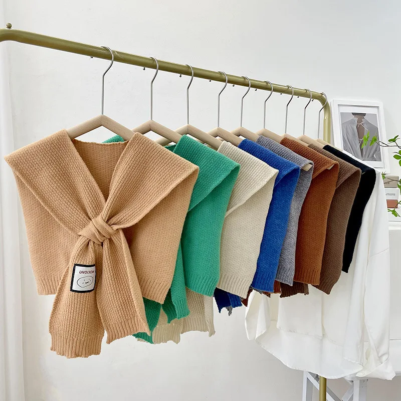 Female Small Shawl Fake Collars for Women's Spring Knitted Hollow False Collar Ladies Shoulder WrapDetachabel Collar Scarf
Female Small Shawl Fake Collars for Women's Spring Knitted Hollow False Collar Ladies Shoulder WrapDetachabel Collar Scarf