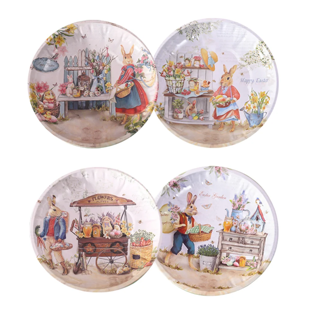 Plate Easter Tray Serving Fruit Plates Snack Dish Iron Appetizer Party Dinner Cake Nut Round Platter Decorative Trays Dessert
Plate Easter Tray Serving Fruit Plates Snack Dish Iron Appetizer Party Dinner Cake Nut Round Platter Decorative Trays Dessert
