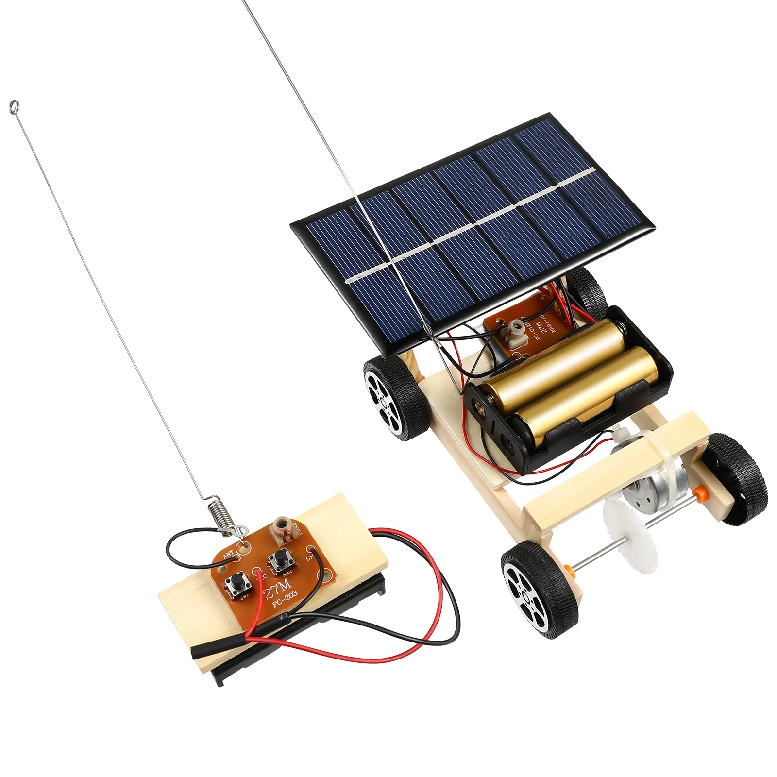 1 Set DIY Car Model Remote-Control Car Playset Kids Educational Playset Experiment Solar Car DIY
1 Set DIY Car Model Remote-Control Car Playset Kids Educational Playset Experiment Solar Car DIY