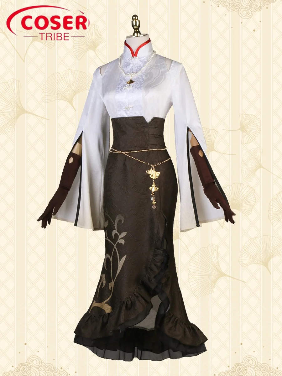 COSER TRIBE Anime Game Genshin Impact Pizzahut Linked to Ningguang Cosply Fan Clothes, Female
COSER TRIBE Anime Game Genshin Impact Pizzahut Linked to Ningguang Cosply Fan Clothes, Female