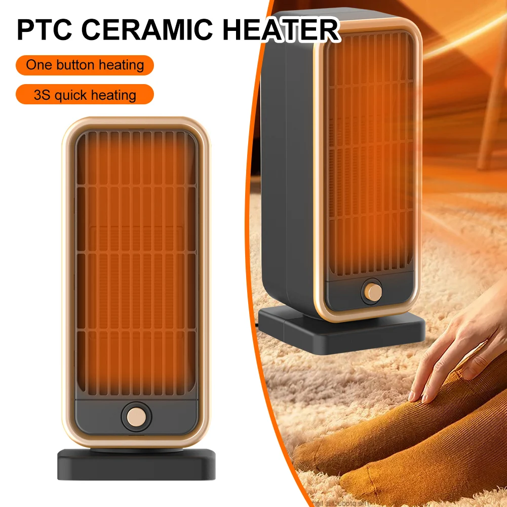 Space Heater 500W PTC Ceramic Fast Heating Low Noise Personal Heater Fan With Tip-Over Overheat Protection For Home Office Indoo
Space Heater 500W PTC Ceramic Fast Heating Low Noise Personal Heater Fan With Tip-Over Overheat Protection For Home Office Indoo