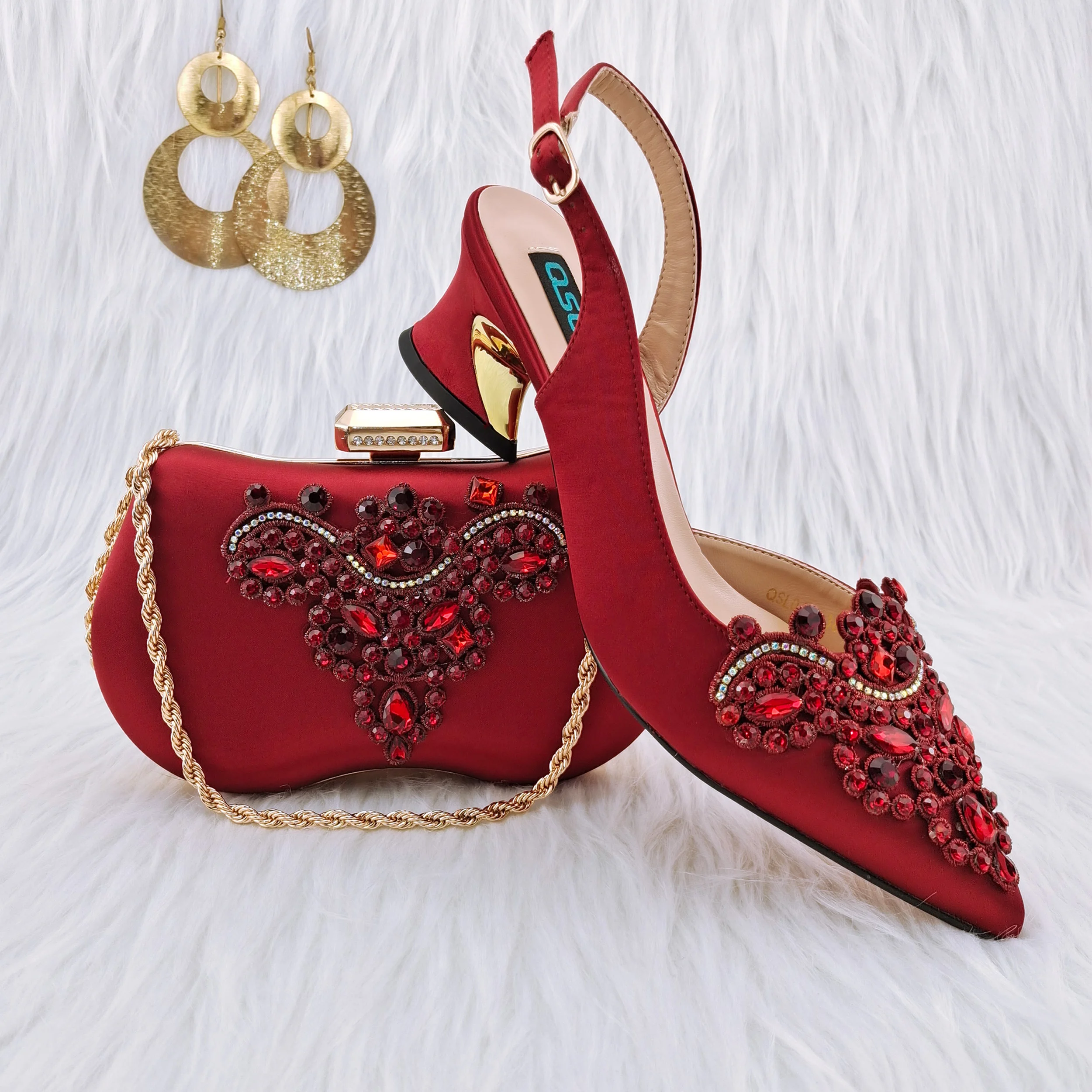 doershow Italian Shoes With Matching Bags Set Italy African Women's Party Shoes and Bag Sets wine Color Women shoes! HPL1-7
doershow Italian Shoes With Matching Bags Set Italy African Women's Party Shoes and Bag Sets wine Color Women shoes! HPL1-7