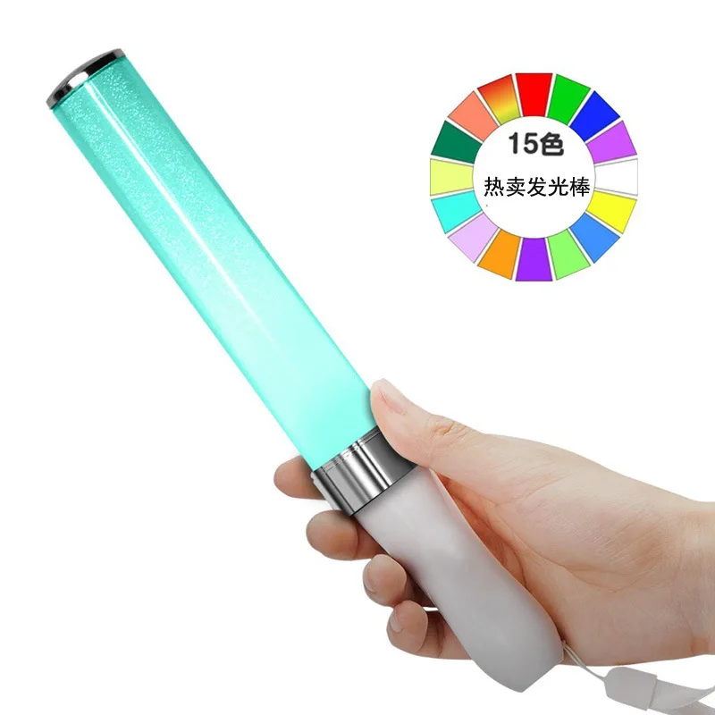 25cm Concert Glow Sticker 15 Color LED Light 3 Model Control Perfect for Weddings Event Glow Party Supplies AAA Battery 6Pcs/lot
25cm Concert Glow Sticker 15 Color LED Light 3 Model Control Perfect for Weddings Event Glow Party Supplies AAA Battery 6Pcs/lot