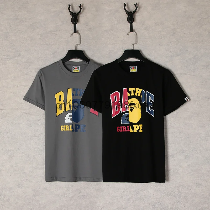 Новинка лета 2022, хлопковая Футболка BAPE с японским модным брендовым принтом для мужчин и женщин, парная свободная футболка большого размера ...
Новинка лета 2022, хлопковая Футболка BAPE с японским модным брендовым принтом для мужчин и женщин, парная свободная футболка большого размера ...