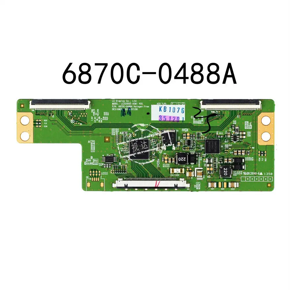 Оригинальная материнская плата 6870C-0488A Logic Tcon для LG LC320DUE-VGM1 V05 6870C-0488A
Оригинальная материнская плата 6870C-0488A Logic Tcon для LG LC320DUE-VGM1 V05 6870C-0488A