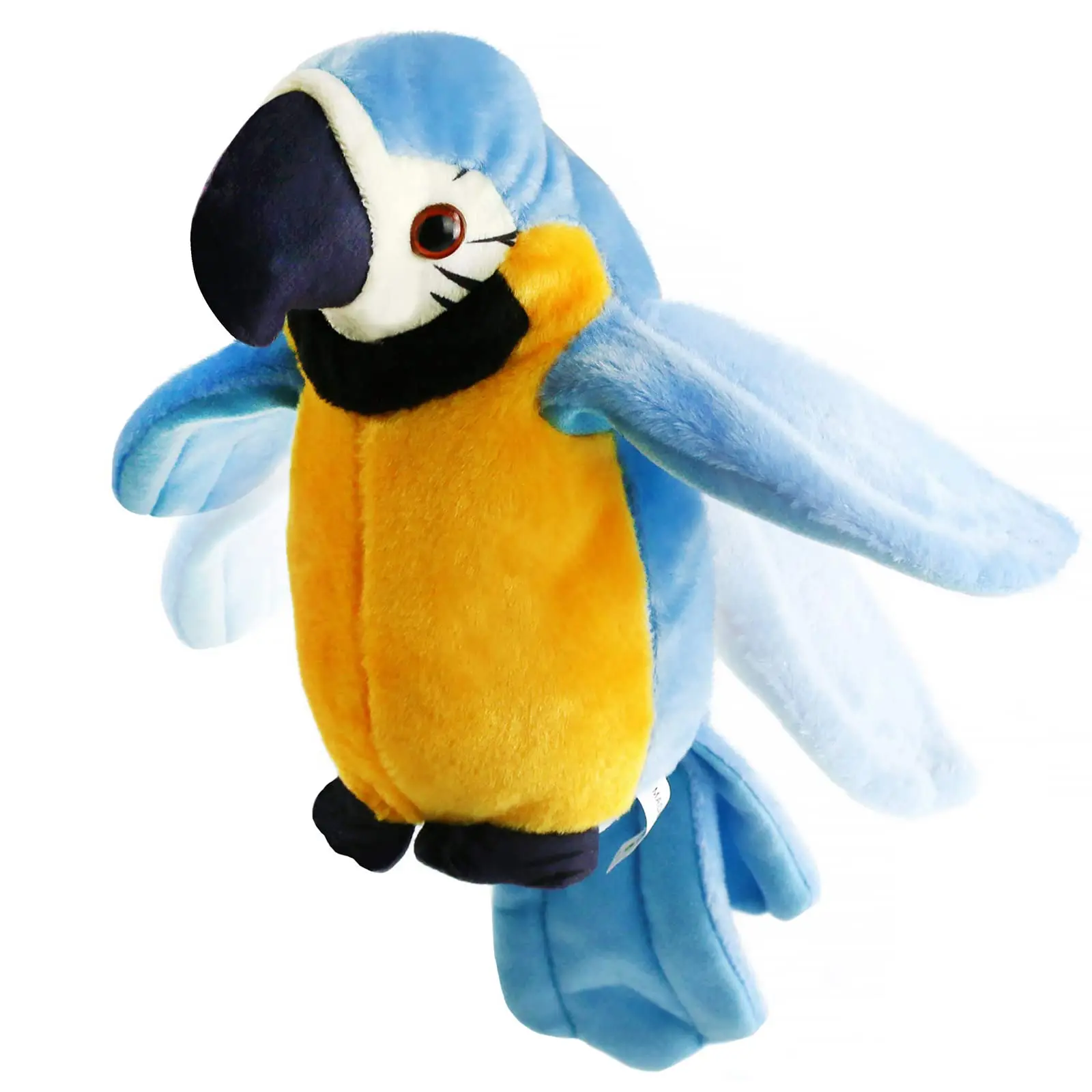 Recordable Parrot Plush Toy Soft Cute Kawaii PP Cotton Stuffed Animals Birthday Holiday Gift for Girls Kids Speaking Toy
Recordable Parrot Plush Toy Soft Cute Kawaii PP Cotton Stuffed Animals Birthday Holiday Gift for Girls Kids Speaking Toy