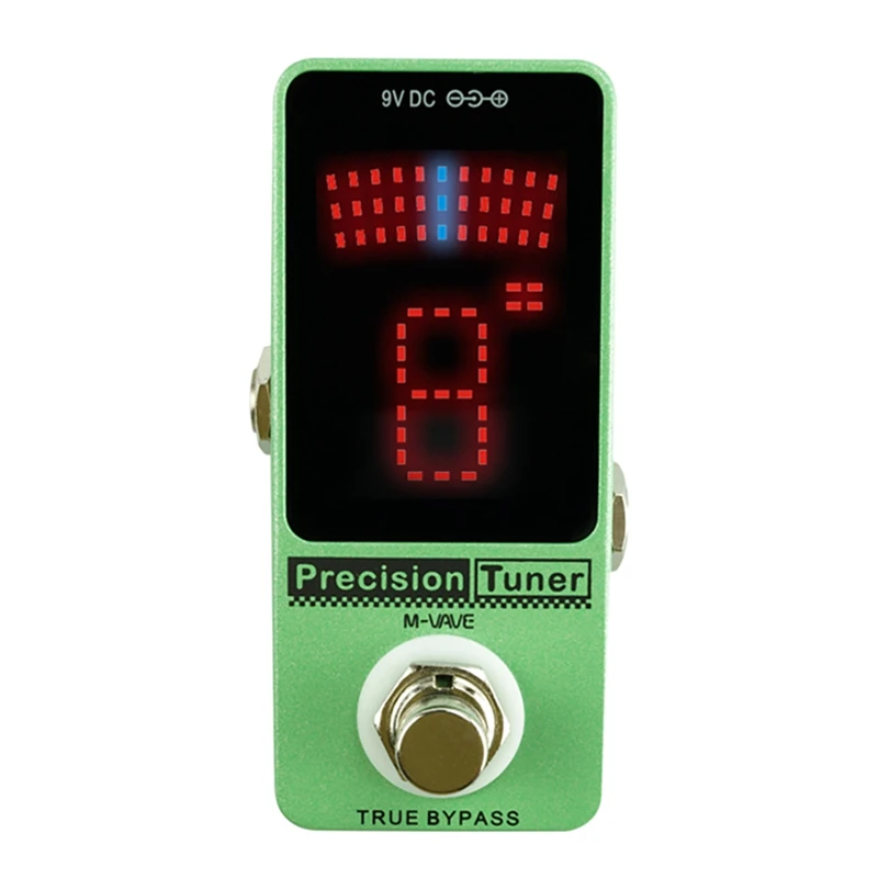 Дропшиппинг-M-VAVE Precision педаль тюнера, светодиодный дисплей с True Bypass для хроматических басовых эффектов гитары
Дропшиппинг-M-VAVE Precision педаль тюнера, светодиодный дисплей с True Bypass для хроматических басовых эффектов гитары