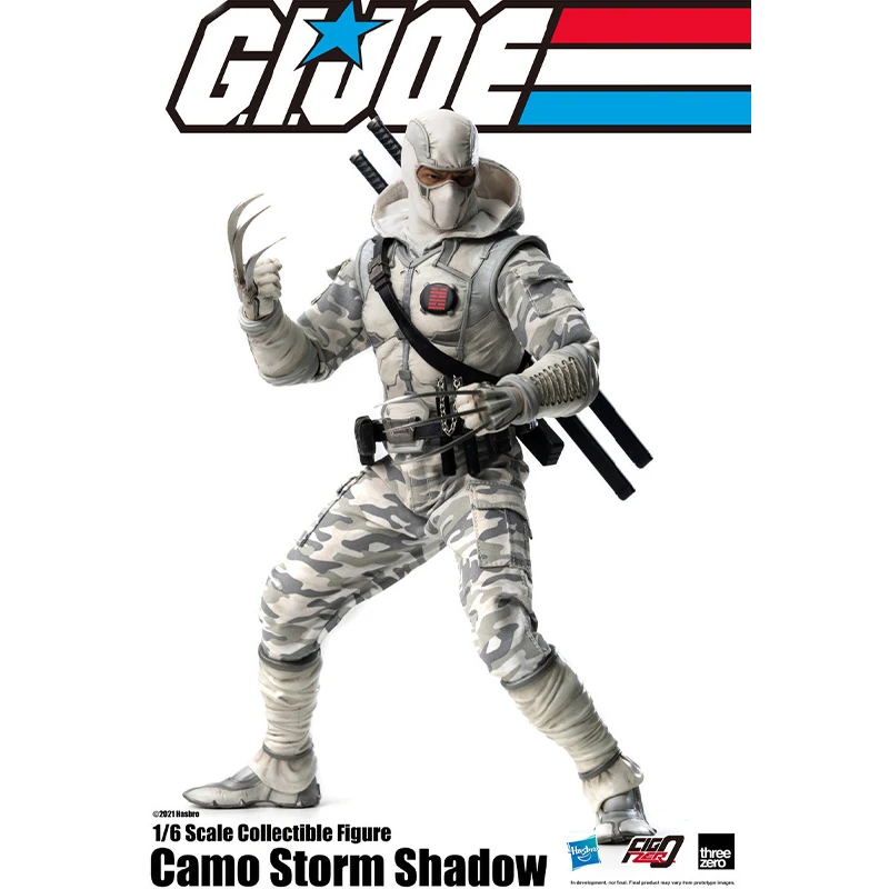 

Hasbro Threezero 3A G.i. Joe: Camo Storm Shadow 1:6 Scale Figzero Collectible Action Figure Series Toy