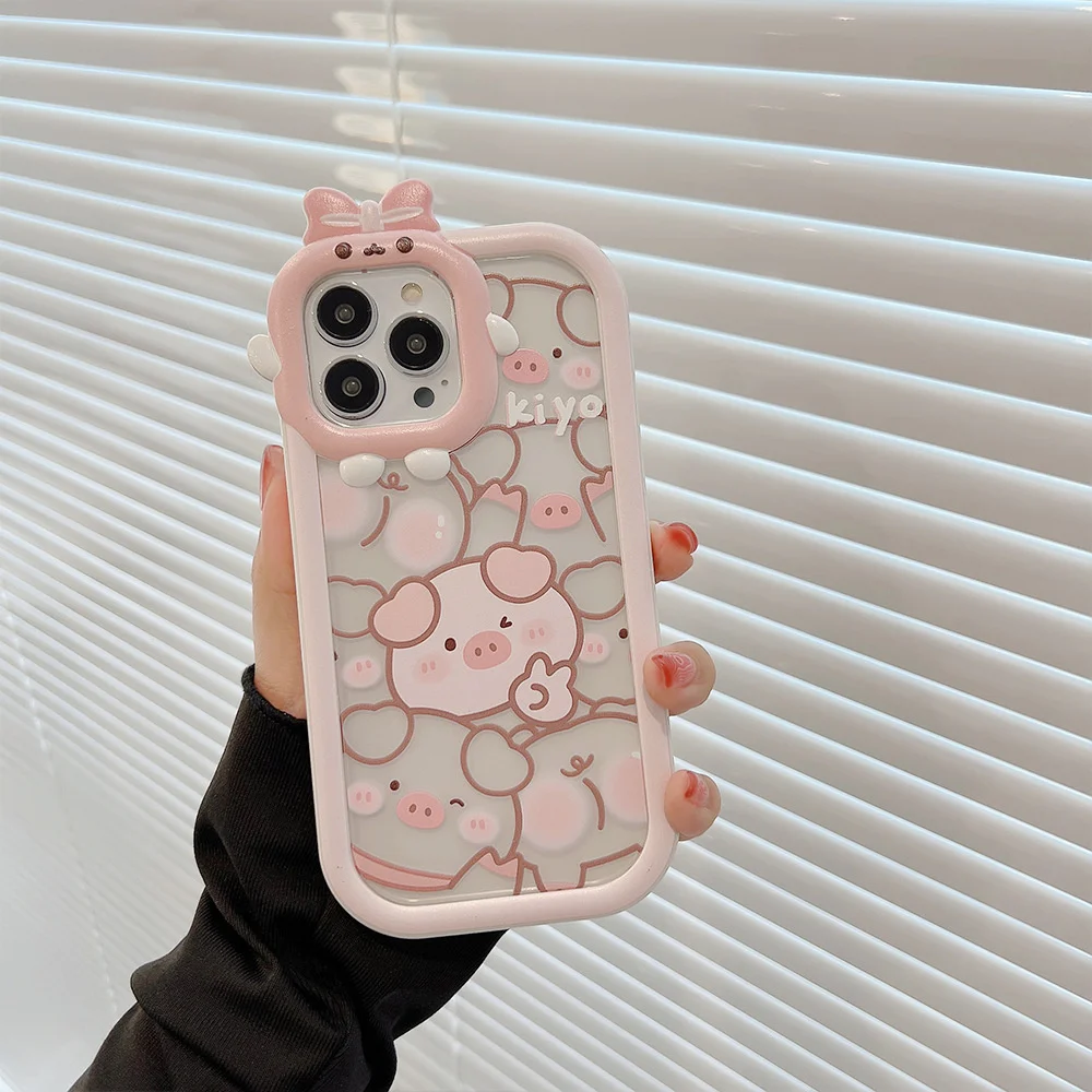 Pink Piglet Protective Case for iPhone 13 iPhone Case 11 New 12 Two in One 14promax Small Monster Stereo Soft Shell
Pink Piglet Protective Case for iPhone 13 iPhone Case 11 New 12 Two in One 14promax Small Monster Stereo Soft Shell