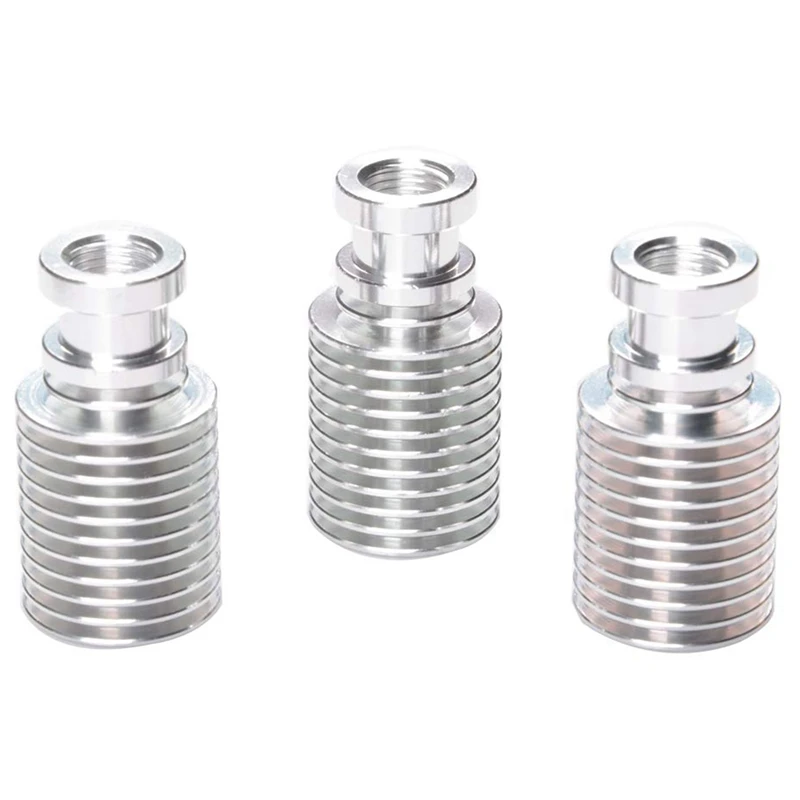 3Pcs V6 Heat Sink for Remote All-Metal Long Distance HeatSink Pipe 1.75mm/3mm Feeding for 3D Printer Remote Bowden
3Pcs V6 Heat Sink for Remote All-Metal Long Distance HeatSink Pipe 1.75mm/3mm Feeding for 3D Printer Remote Bowden