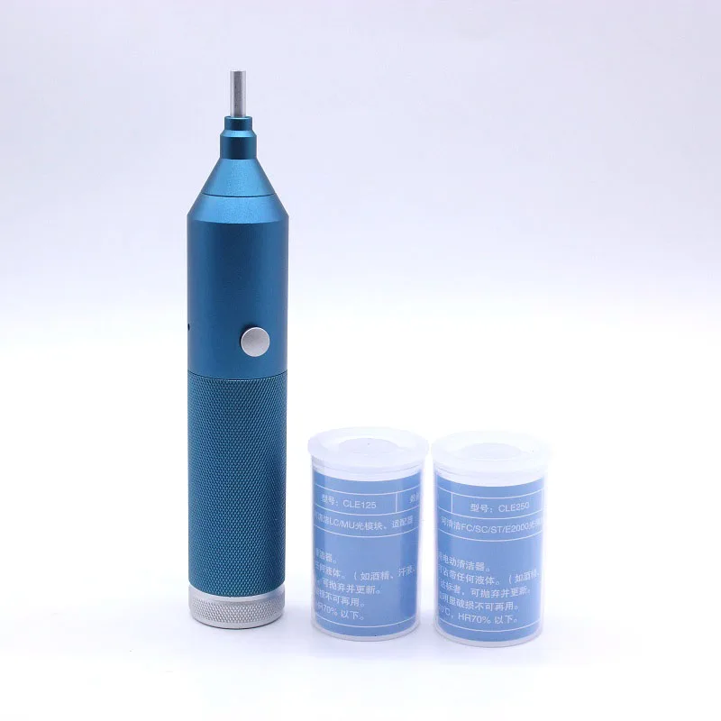 Очиститель оптического волокна, волоконно-оптическая электрическая чистящая ручка для 2,5/1,25 мм FC/ST/SC/LC/MU
Очиститель оптического волокна, волоконно-оптическая электрическая чистящая ручка для 2,5/1,25 мм FC/ST/SC/LC/MU