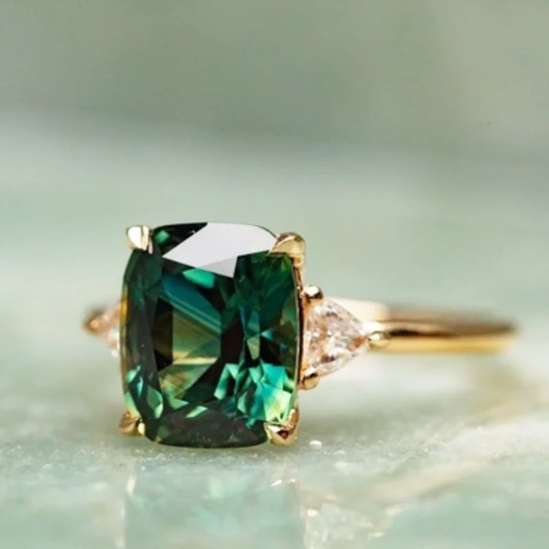 Square Emerald Rings for Women Inlaid Green Zircon Gemstone Bridal Engagement Wedding Jewelry Anillos Bague кольца Envío Gratis
Square Emerald Rings for Women Inlaid Green Zircon Gemstone Bridal Engagement Wedding Jewelry Anillos Bague кольца Envío Gratis