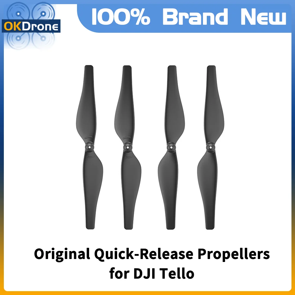 Original Quick-Release Propellers for DJI Tello Lightweight and Durable Easy to Mount and Detach Lightweight and Durable
Original Quick-Release Propellers for DJI Tello Lightweight and Durable Easy to Mount and Detach Lightweight and Durable