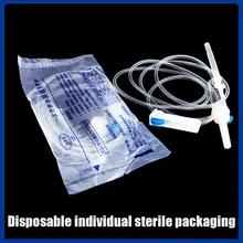 Disposable Sterile Veterinary Syringe Infusion Tube Injection Set with Drip Needle Farm Supplies Animal Pig Cattle Sheep Goats