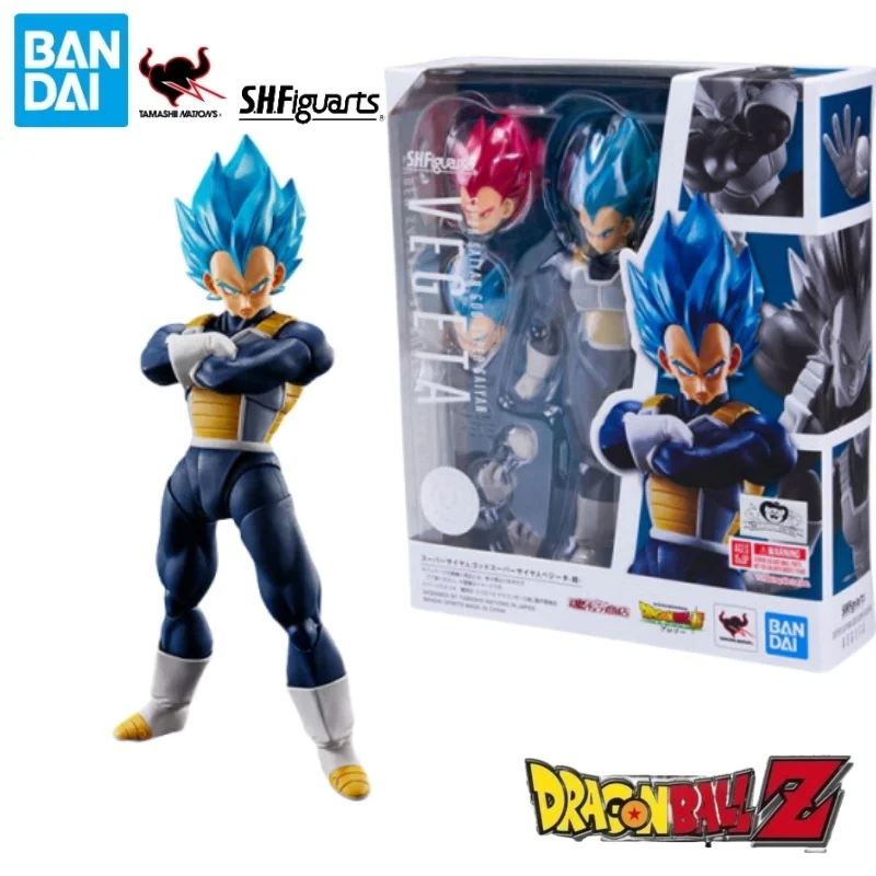 Bandai Genuine Dragon Ball Anime S.h.figuarts Vegeta Iv Action Figures Collectible Model Super God Blue Hair Kids Toy Gift
Bandai Genuine Dragon Ball Anime S.h.figuarts Vegeta Iv Action Figures Collectible Model Super God Blue Hair Kids Toy Gift