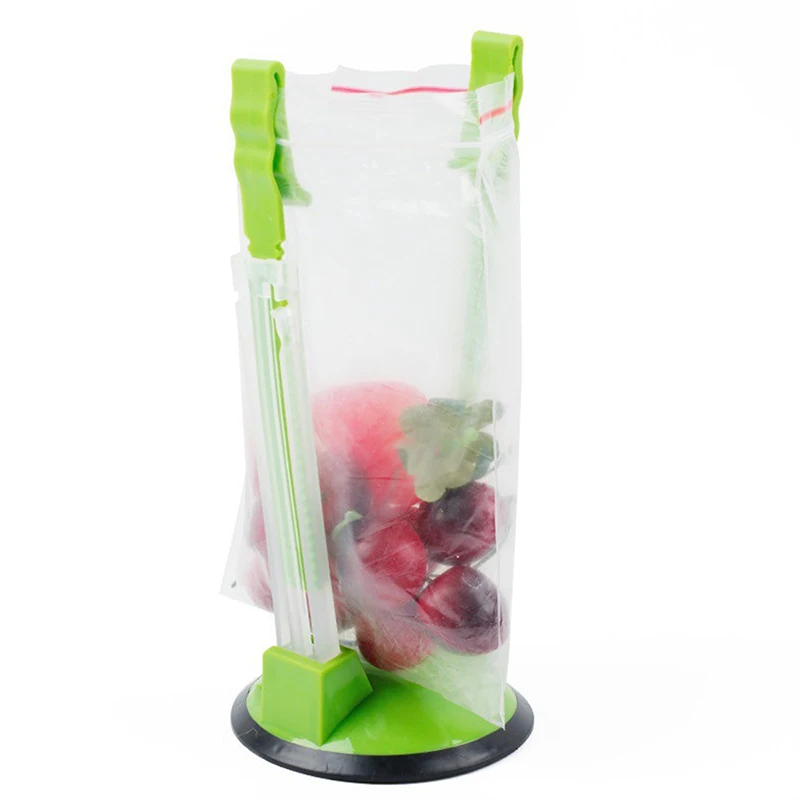 1PC Adjustable Non-Slip Ziplock Storage Bag Holder Clip Hands-Free Plastic Hands Baggy Rack Sandwichs Bag Hanger Kitchen Gadget
1PC Adjustable Non-Slip Ziplock Storage Bag Holder Clip Hands-Free Plastic Hands Baggy Rack Sandwichs Bag Hanger Kitchen Gadget