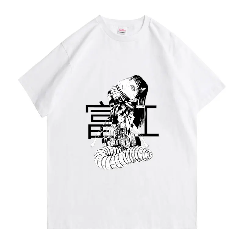 Manga Cartoon Tomie Kawakami Print T-shirt Hot Sale Anime Ito Junji T Shirt Men Women Harajuku Tshirt Unisex Tee Short Sleeve
Manga Cartoon Tomie Kawakami Print T-shirt Hot Sale Anime Ito Junji T Shirt Men Women Harajuku Tshirt Unisex Tee Short Sleeve