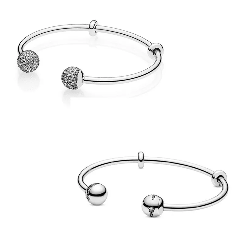 Authentic 925 Sterling Silver Moments Open Pave Caps With Crystal Bracelet Bangle Fit Bead Charm Diy Fashion Jewelry
Authentic 925 Sterling Silver Moments Open Pave Caps With Crystal Bracelet Bangle Fit Bead Charm Diy Fashion Jewelry
