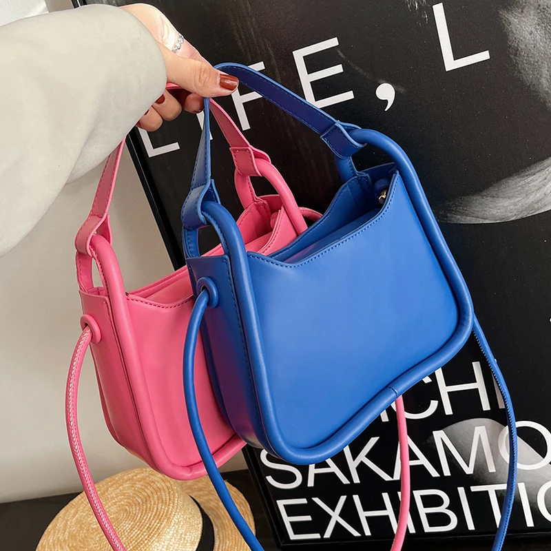 Spring Trendy Small PU Leather Women's Designer Handbag Luxury Brand Underarm Shoulder Crossbody Bags Cute Totes A41-01
Spring Trendy Small PU Leather Women's Designer Handbag Luxury Brand Underarm Shoulder Crossbody Bags Cute Totes A41-01