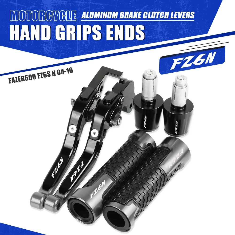 FZ6N Motorcycle Aluminum Brake Clutch Levers Handlebar Hand Grips ends For YAMAHA FZ6N 2004 2005 2006 2007 2008 2009 2010 
FZ6N Motorcycle Aluminum Brake Clutch Levers Handlebar Hand Grips ends For YAMAHA FZ6N 2004 2005 2006 2007 2008 2009 2010