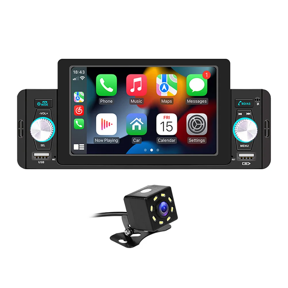 CarPlay/Android-Auto Radio Car MP5 Player 7 Colors Backlight Car Stereo MP5 Player Bluetooth-compatible Auto Accessories
CarPlay/Android-Auto Radio Car MP5 Player 7 Colors Backlight Car Stereo MP5 Player Bluetooth-compatible Auto Accessories