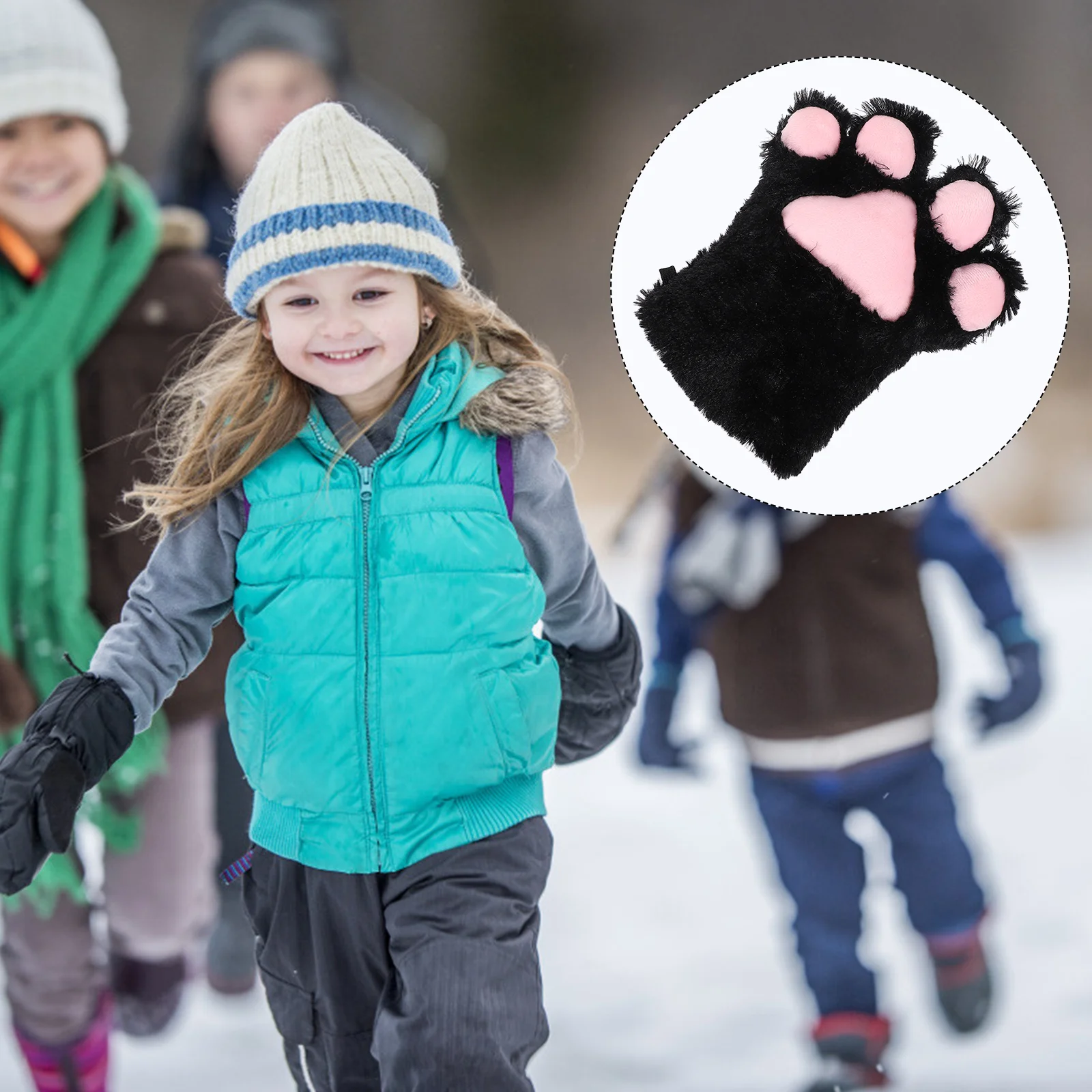 Cat's Claw Gloves Cosplay Prop Accessories Kids Pv Velvet Accessory
Cat's Claw Gloves Cosplay Prop Accessories Kids Pv Velvet Accessory