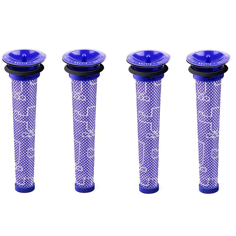 AD-4 Pack Replacement Pre Filters For Dyson Vacuum Filter For Dyson V6 V7 V8 DC59 DC58 Replaces Part 965661 01
AD-4 Pack Replacement Pre Filters For Dyson Vacuum Filter For Dyson V6 V7 V8 DC59 DC58 Replaces Part 965661 01