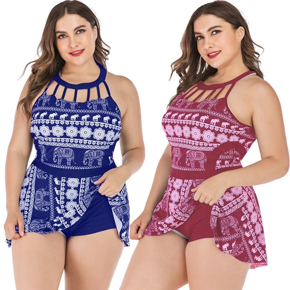 Jucleo Print Plus Size 5XL Women Swimsuit Sexy Swimwear 2022 New Bathing Suit Skirt Beach Bather Bikini Tankini Two Pieces
Jucleo Print Plus Size 5XL Women Swimsuit Sexy Swimwear 2022 New Bathing Suit Skirt Beach Bather Bikini Tankini Two Pieces