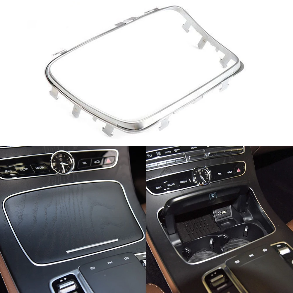 Ashtray Trim Frame CupHolder Strip Trim Car Interior Accessories 220x145mm ABS+PC Chrome Frame Electroplated Silver
Ashtray Trim Frame CupHolder Strip Trim Car Interior Accessories 220x145mm ABS+PC Chrome Frame Electroplated Silver
