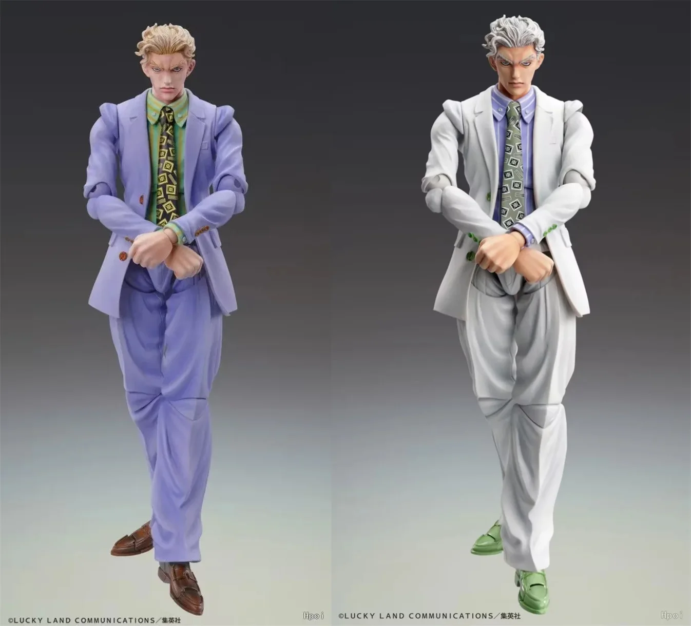 Экшн-фигурки из аниме «Невероятные приключения Джоджо», Кира йошикаге, бело-голубые ПВХ, коллекционные игрушки, Кукла 16 см
Экшн-фигурки из аниме «Невероятные приключения Джоджо», Кира йошикаге, бело-голубые ПВХ, коллекционные игрушки, Кукла 16 см