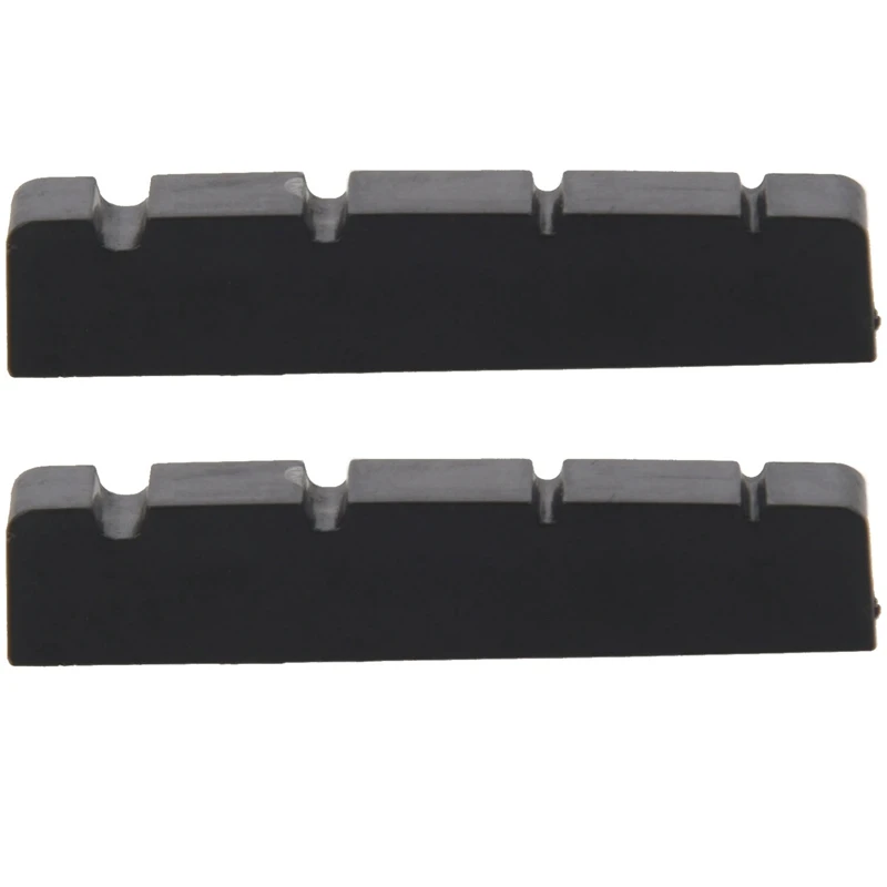 2X Black XL 4-Str Slot Bass Nut PT-1200-00
2X Black XL 4-Str Slot Bass Nut PT-1200-00