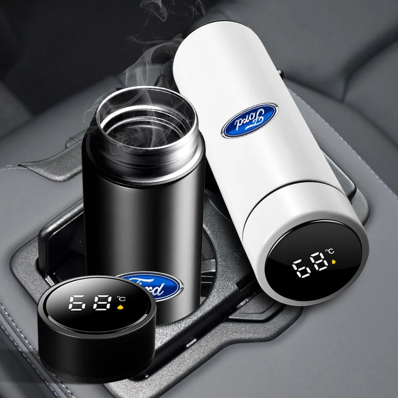 Smart Thermos Cup Car Logo Travel Mug Thermoses Gifts for Ford Focus 2 3 1 Fiesta MK1 MK2 MK3 MK7 Fusion Ranger Car Accessories
Smart Thermos Cup Car Logo Travel Mug Thermoses Gifts for Ford Focus 2 3 1 Fiesta MK1 MK2 MK3 MK7 Fusion Ranger Car Accessories