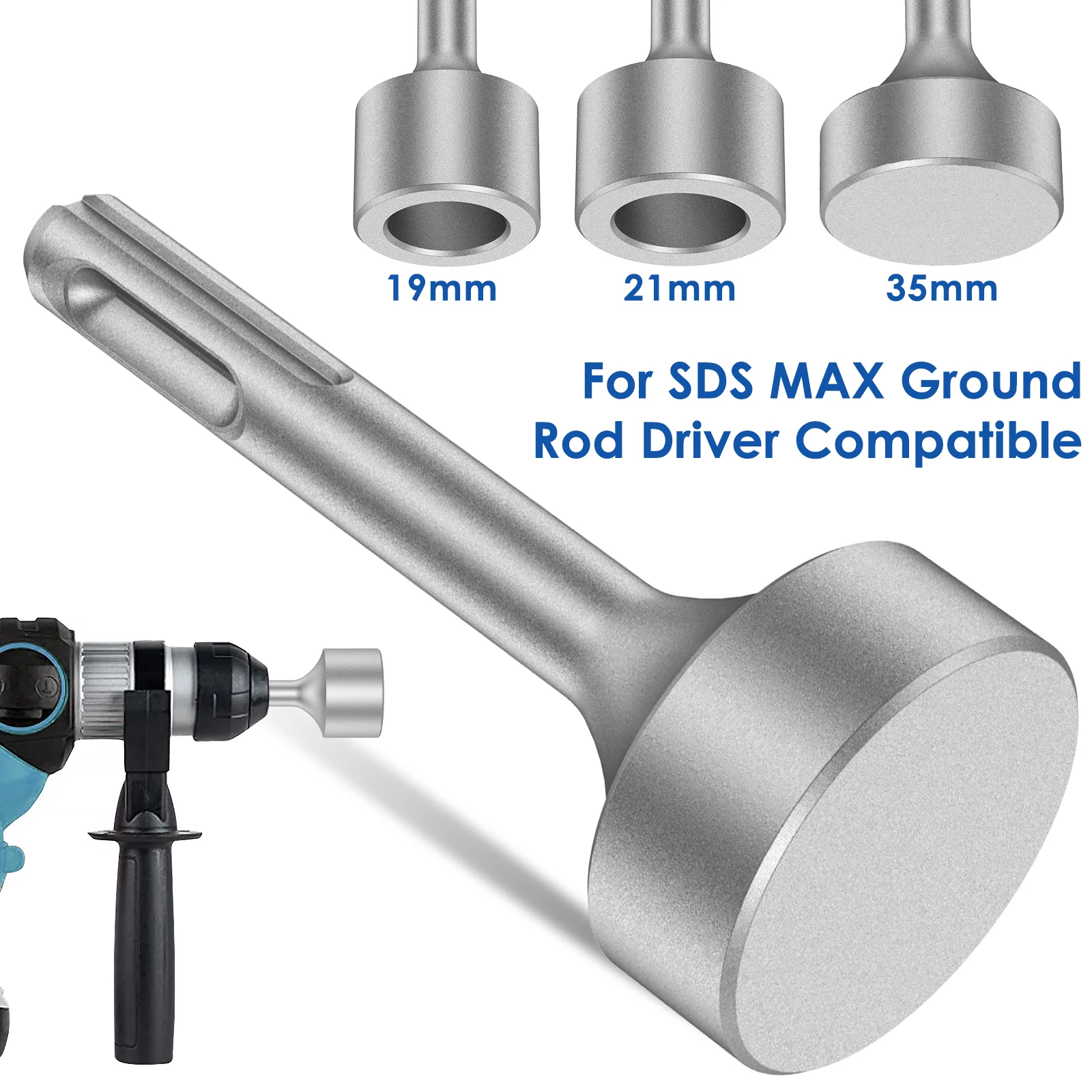 K50 Ground Rod Driver 85mm Steel Drill Bit Driver Wide Compatibility Ground Rod Bits Socket for Rotary Hammer Drill Grounding
K50 Ground Rod Driver 85mm Steel Drill Bit Driver Wide Compatibility Ground Rod Bits Socket for Rotary Hammer Drill Grounding